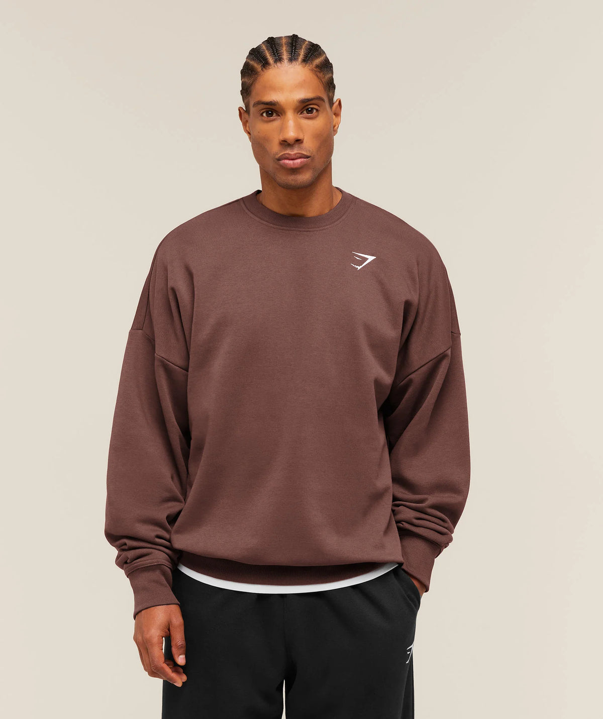 GYMSHARK - Crest Oversized Crew