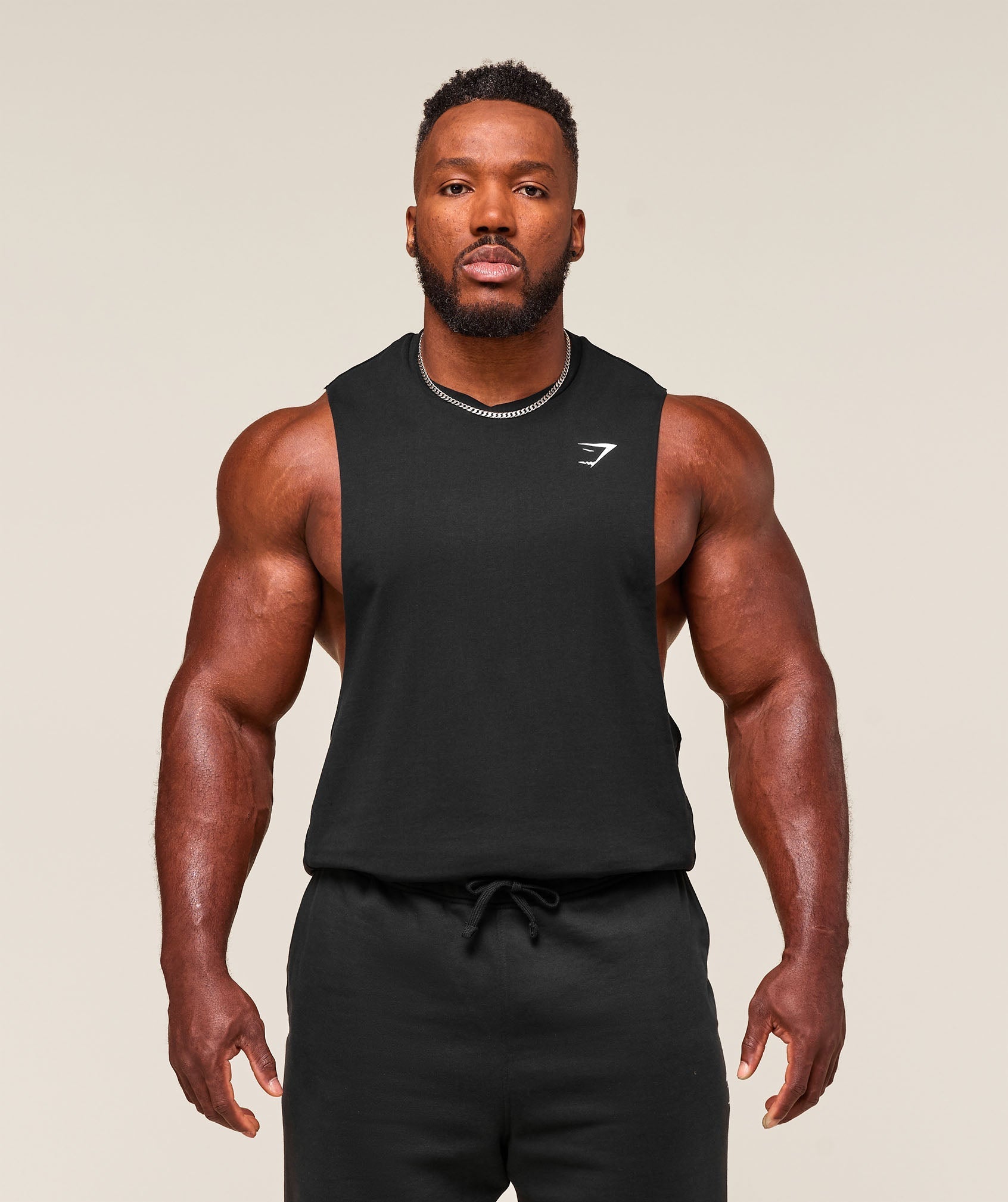 GYMSHARK - Critical Drop Arm Tank