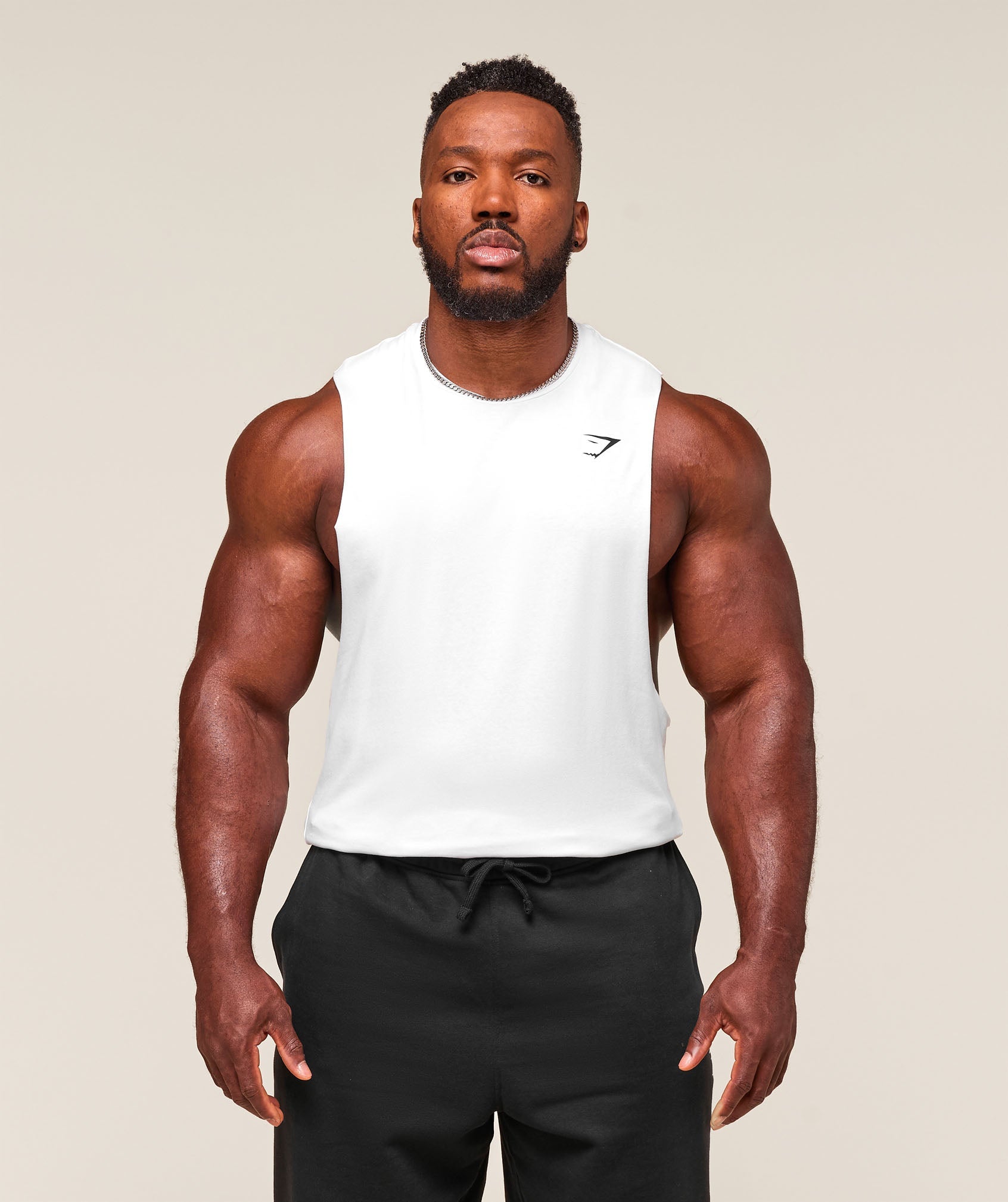 GYMSHARK - Critical Drop Arm Tank