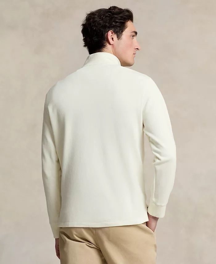 Ralph Lauren - Men's Estate-Rib Cotton Quarter-Zip Pullover IMMEDIATE