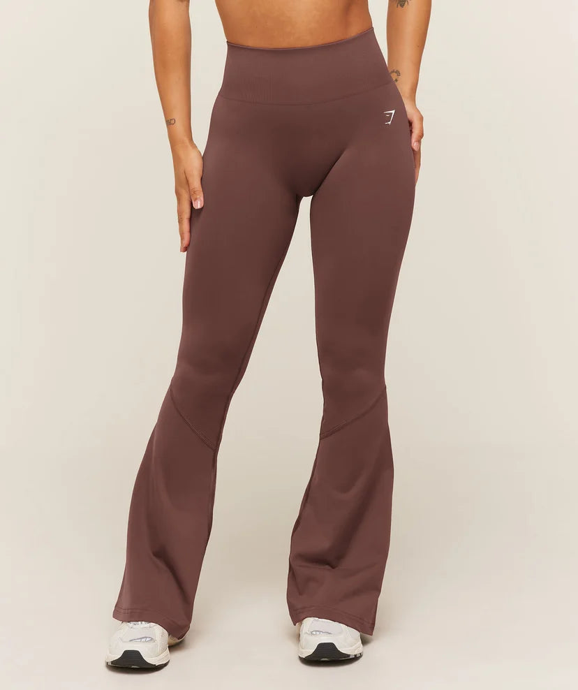 GYMSHARK - Everyday Seamless Flared Leggings Regular