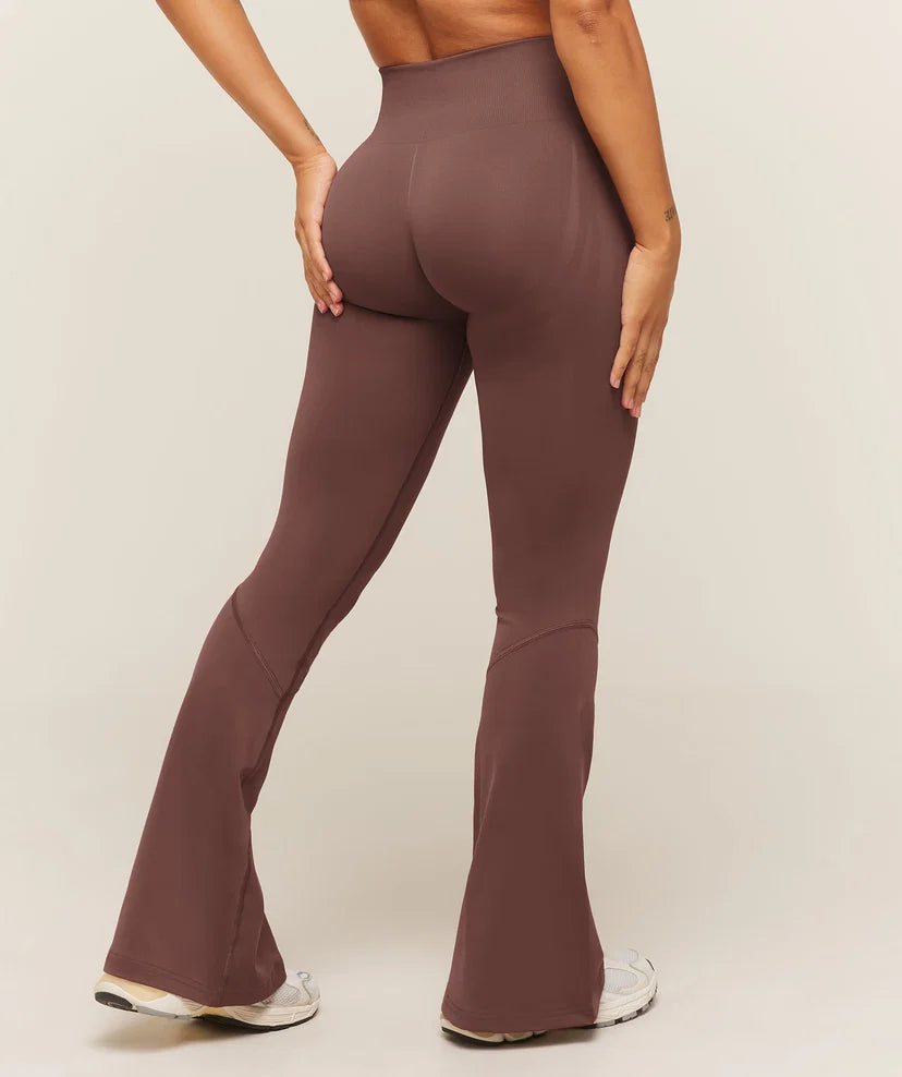 GYMSHARK - Everyday Seamless Flared Leggings Regular