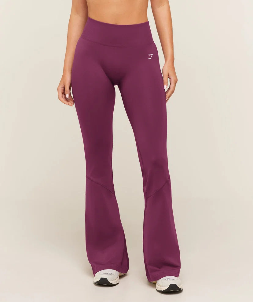 GYMSHARK - Everyday Seamless Flared Leggings Regular