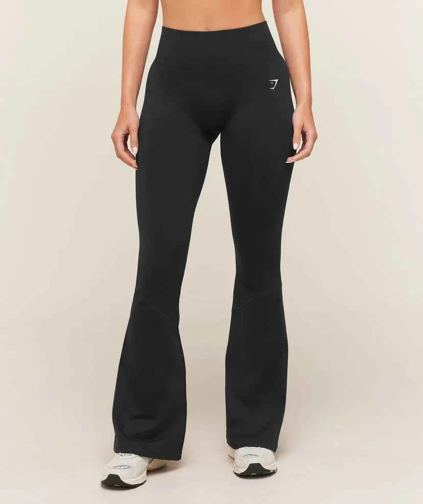 GYMSHARK - Everyday Seamless Flared Leggings Regular