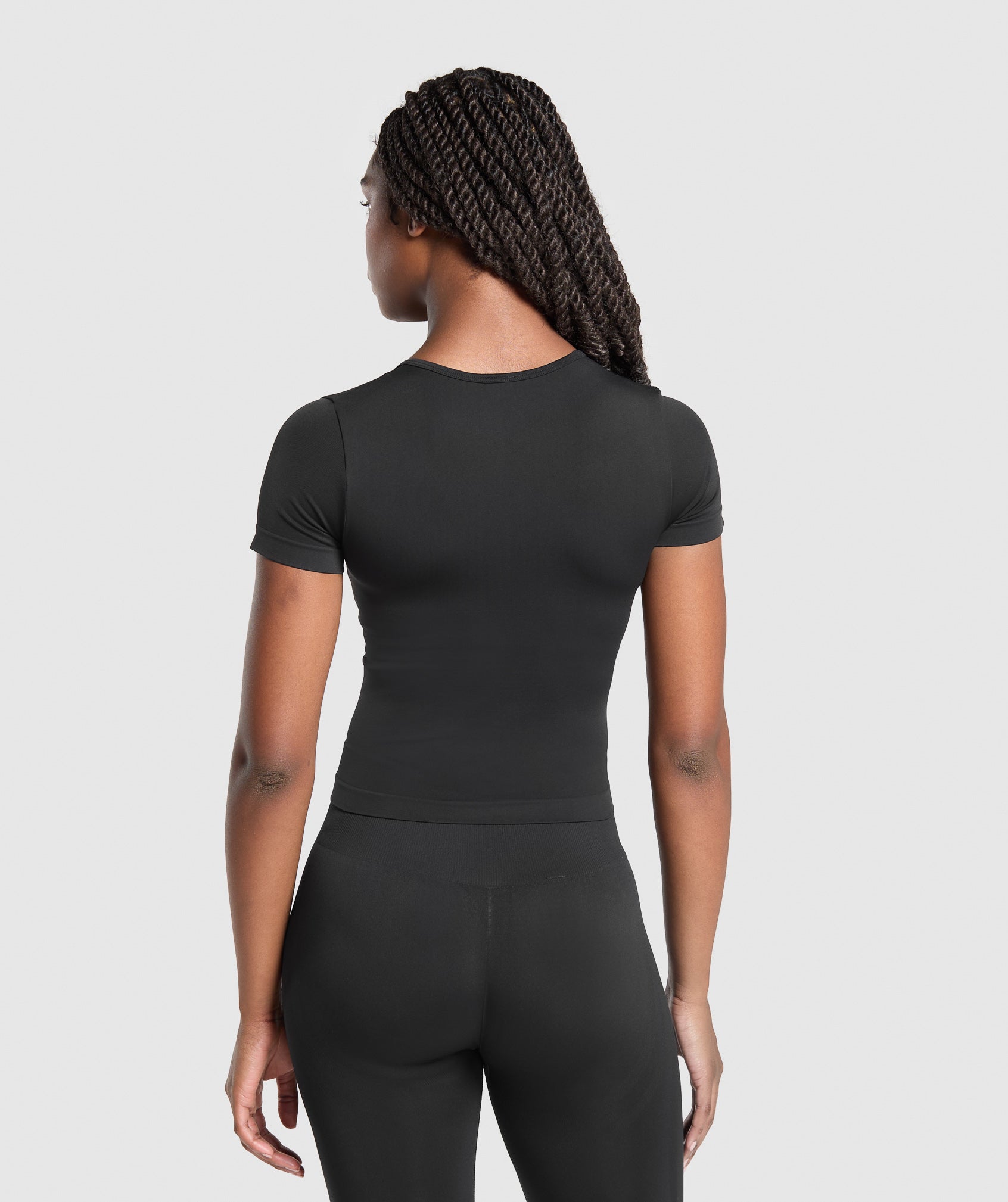 GYMSHARK - Everyday Seamless Tight Fit Crew Neck Tee