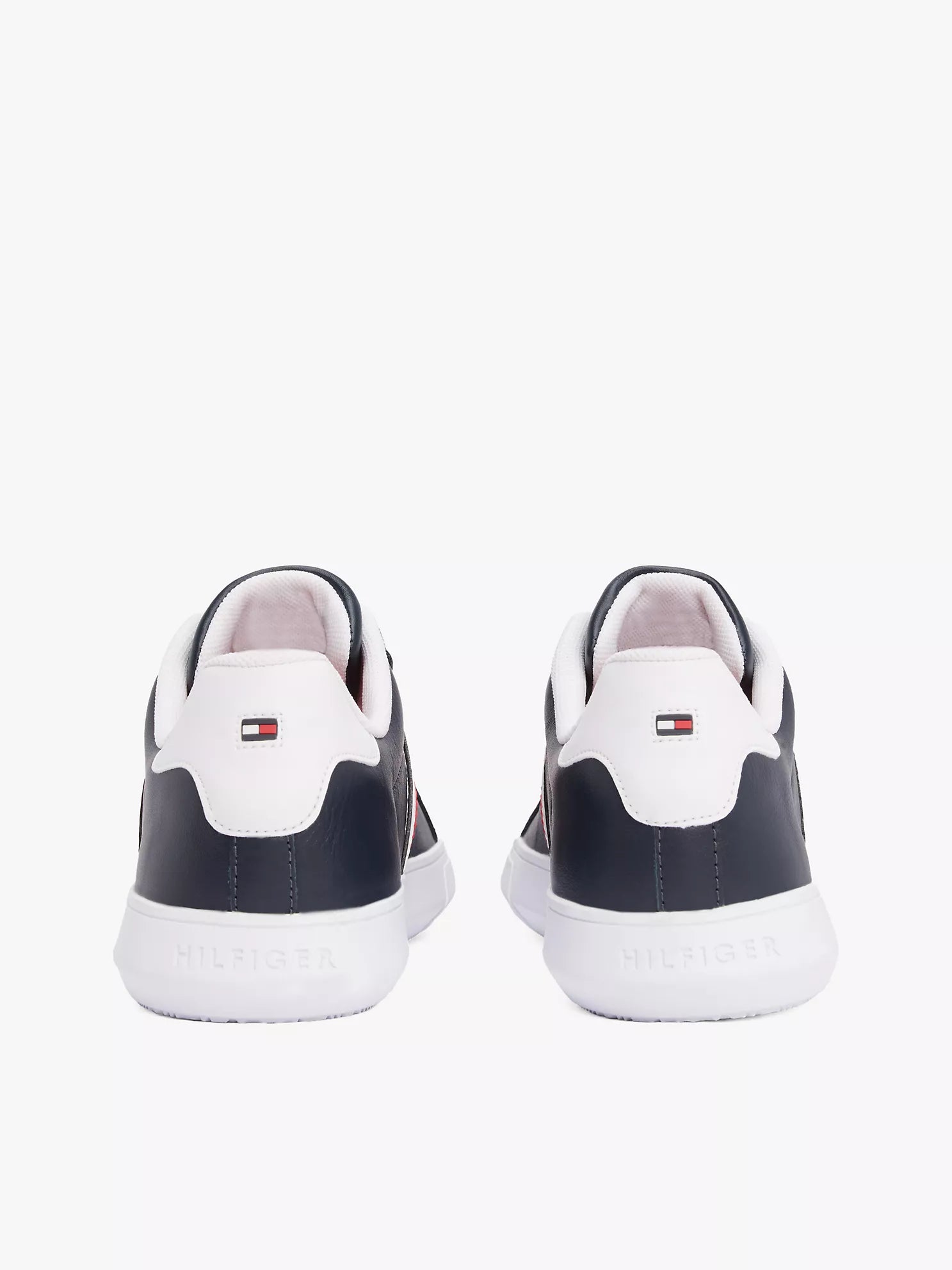 Tommy Hilfiger - Stripe Leather Cupsole Sneaker