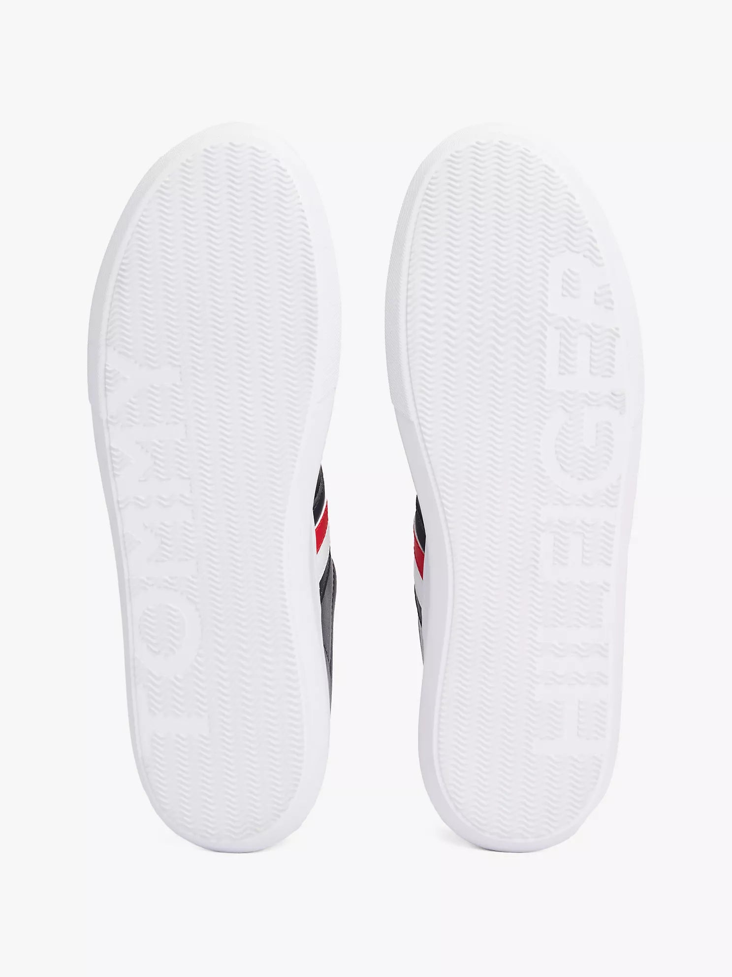 Tommy Hilfiger - Stripe Leather Cupsole Sneaker