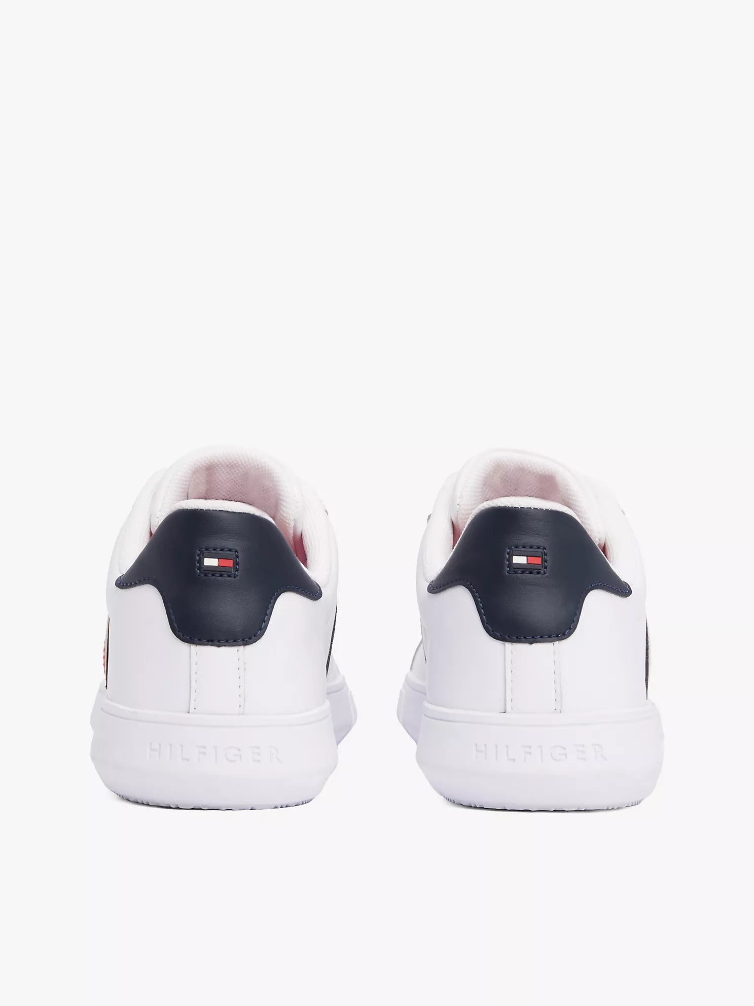 Tommy Hilfiger - Stripe Leather Cupsole Sneaker