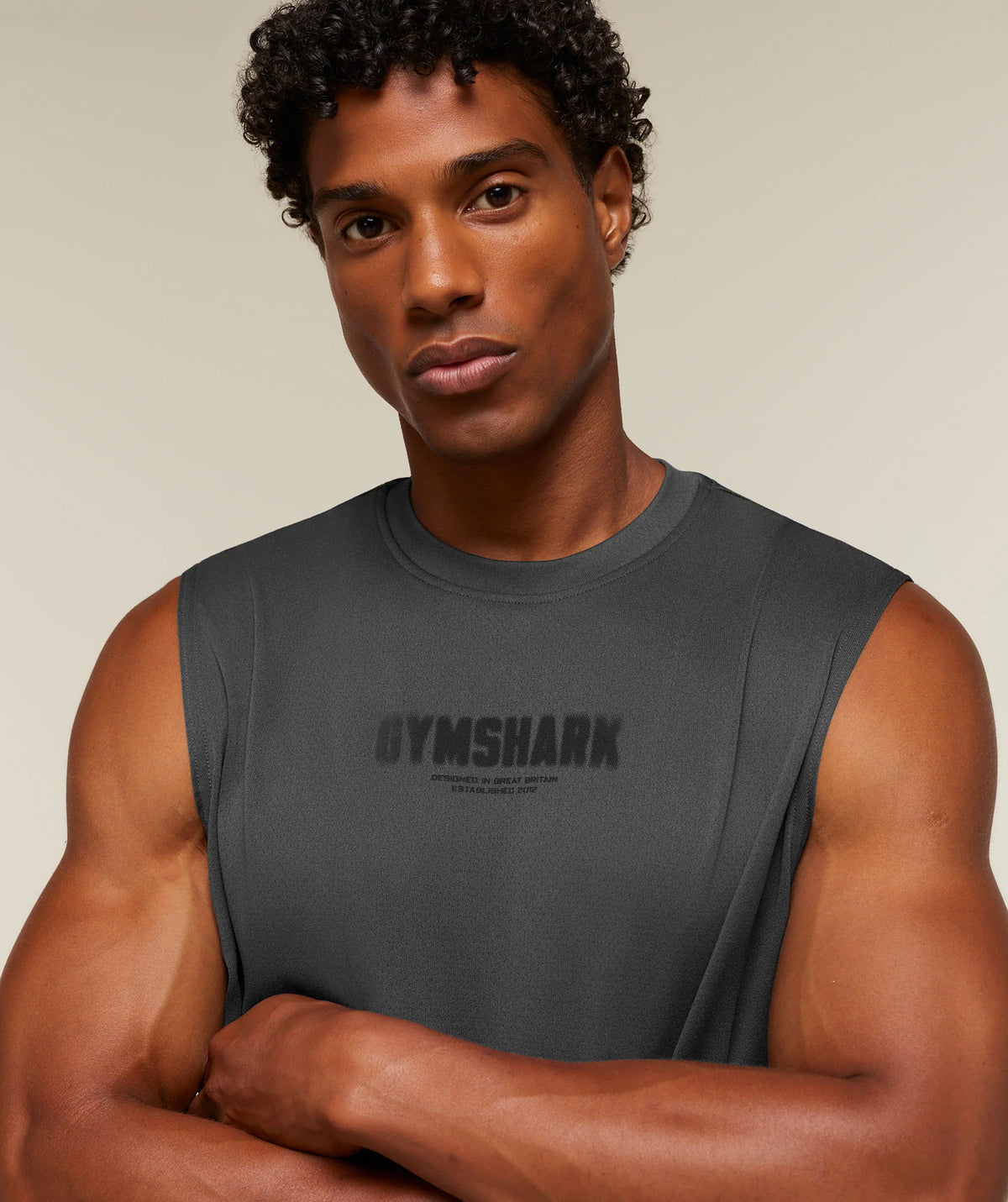GYMSHARK - Motion Blur Graphic Tank