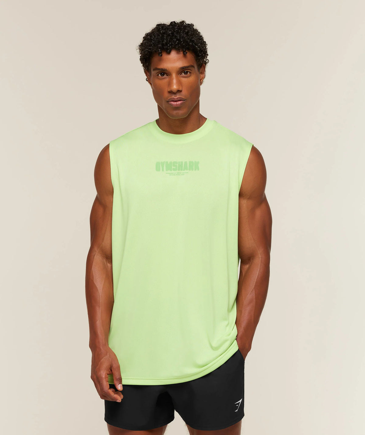 GYMSHARK - Motion Blur Graphic Tank