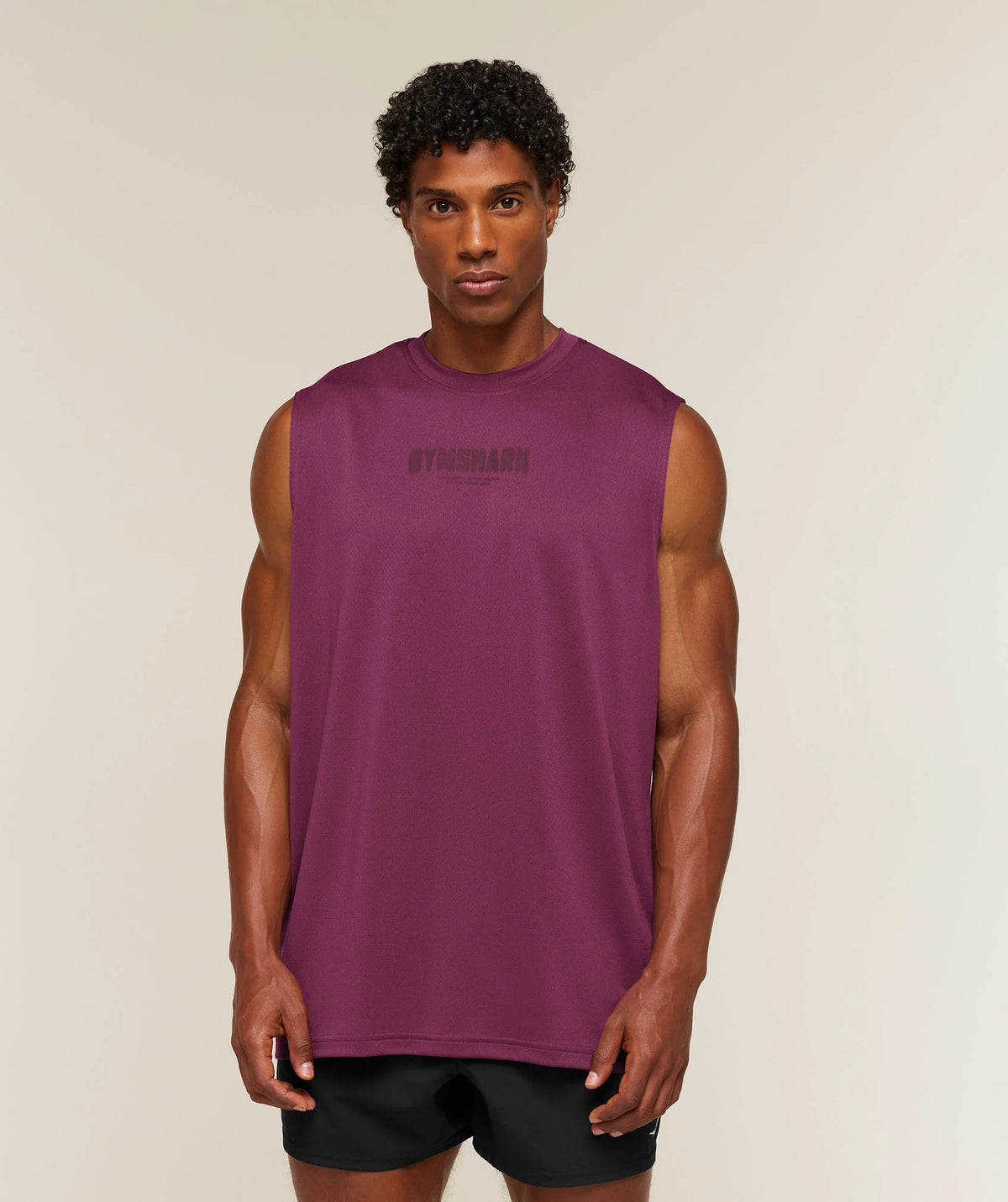 GYMSHARK - Motion Blur Graphic Tank