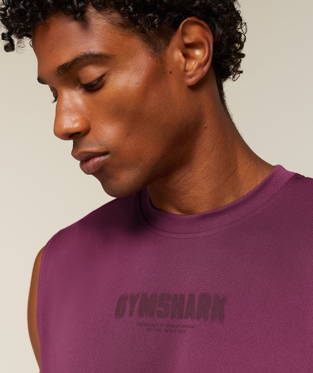 GYMSHARK - Motion Blur Graphic Tank