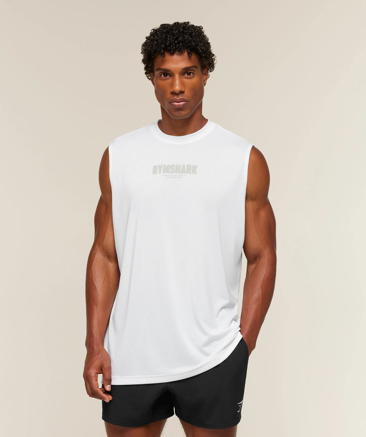 GYMSHARK - Motion Blur Graphic Tank