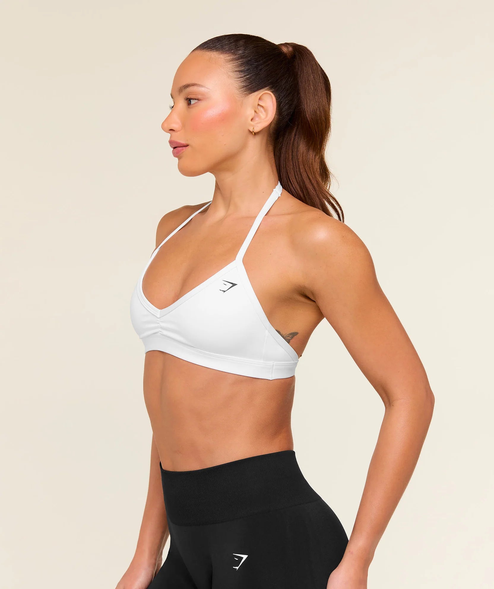 GYMSHARK - Minimal Halterneck Sports Bra