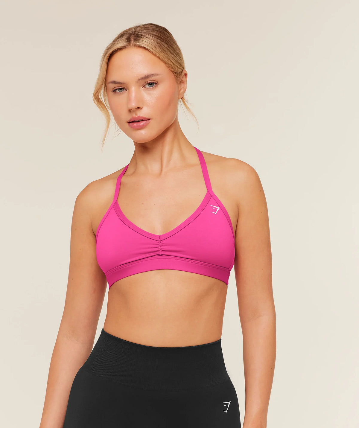 GYMSHARK - Minimal Halterneck Sports Bra