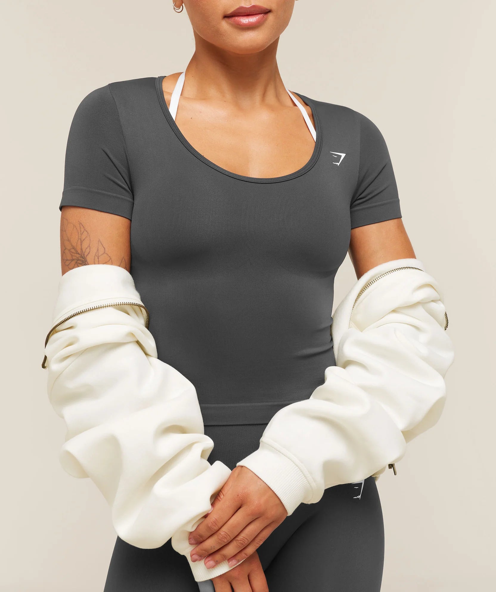 GYMSHARK - Everyday Seamless Tight Fit Crew Neck Tee
