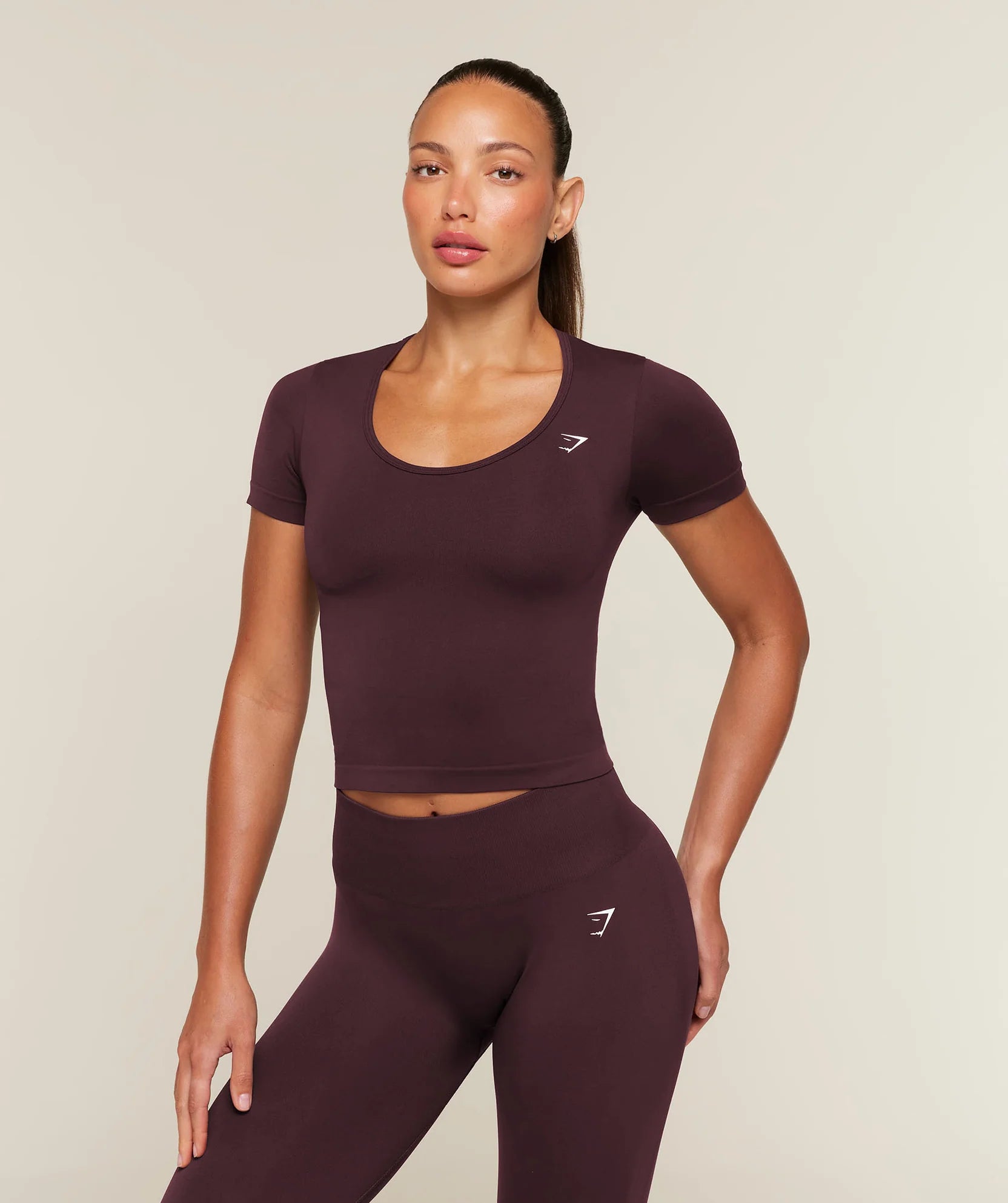 GYMSHARK - Everyday Seamless Tight Fit Crew Neck Tee