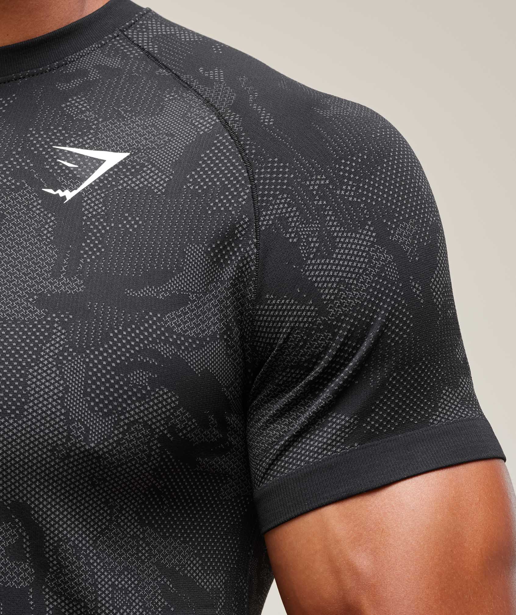 GYMSHARK - Geo Seamless T-Shirt