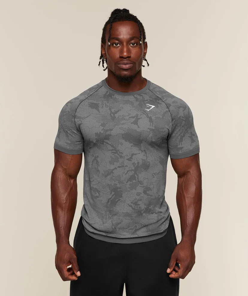 GYMSHARK - Geo Seamless T-Shirt