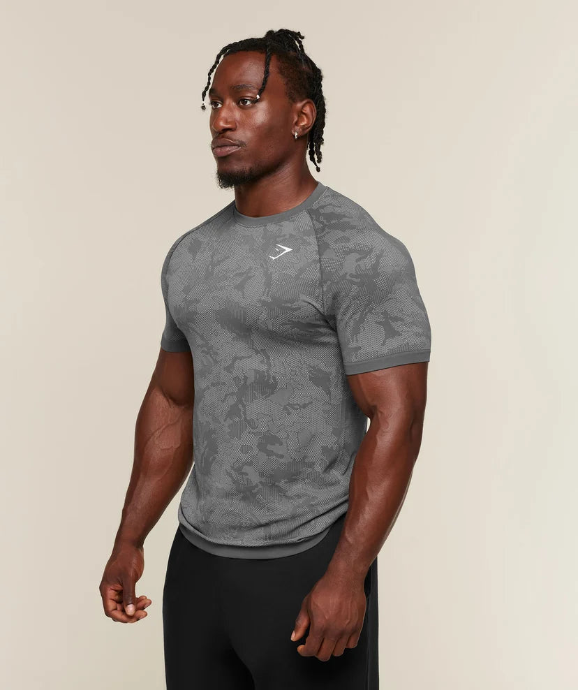 GYMSHARK - Geo Seamless T-Shirt