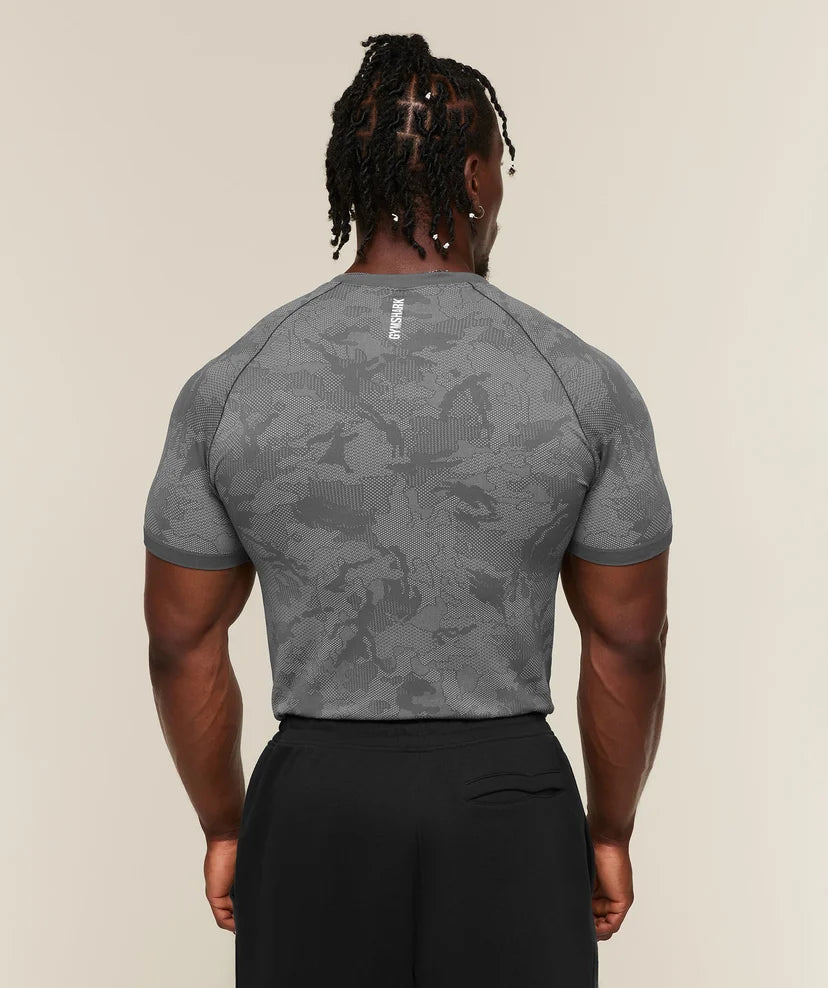 GYMSHARK - Geo Seamless T-Shirt