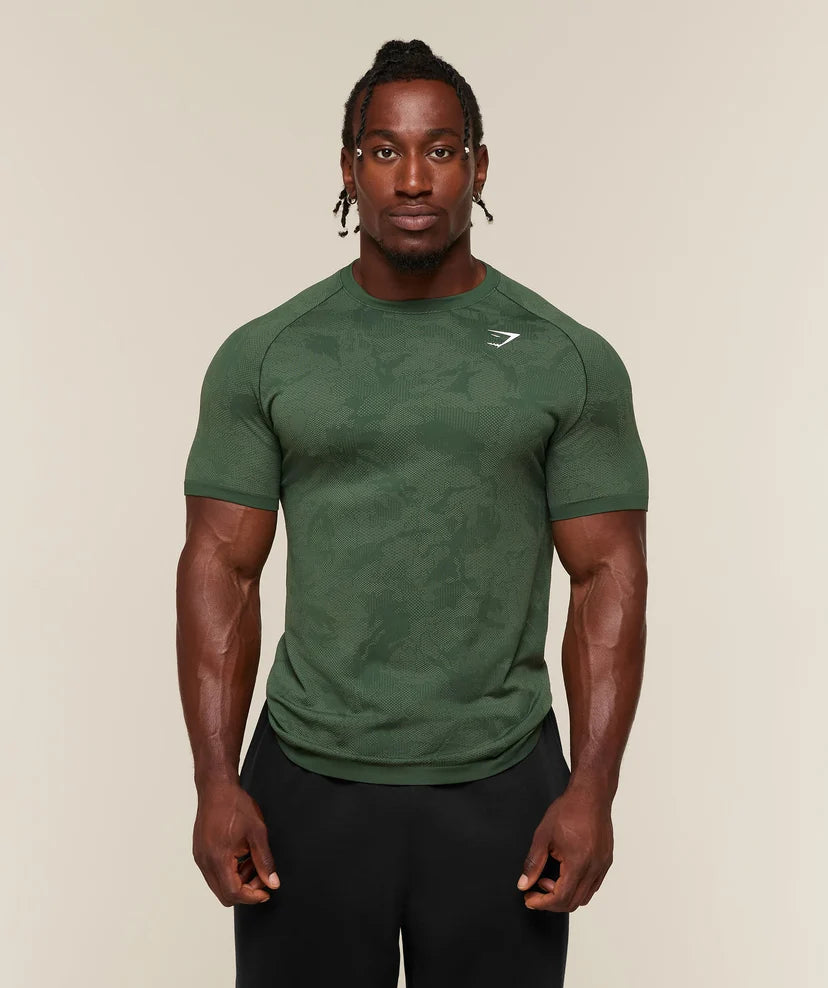 GYMSHARK - Geo Seamless T-Shirt