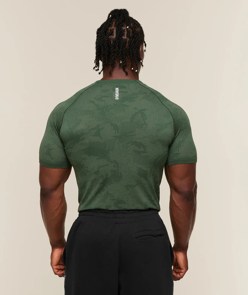 GYMSHARK - Geo Seamless T-Shirt