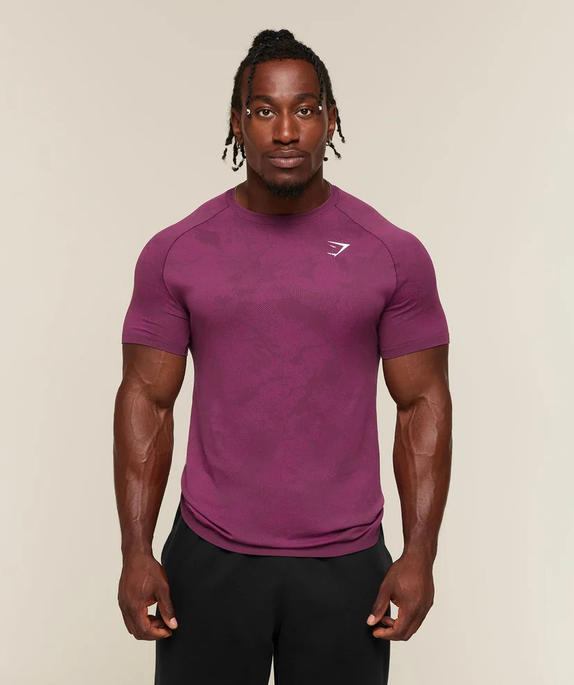 GYMSHARK - Geo Seamless T-Shirt