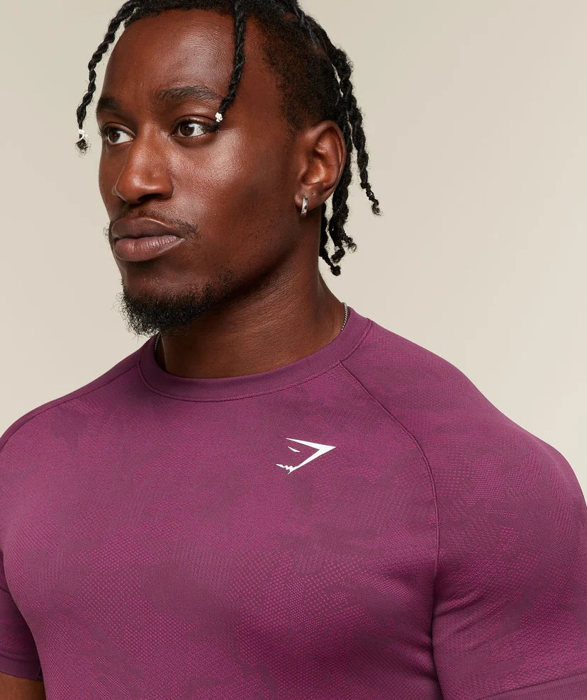 GYMSHARK - Geo Seamless T-Shirt