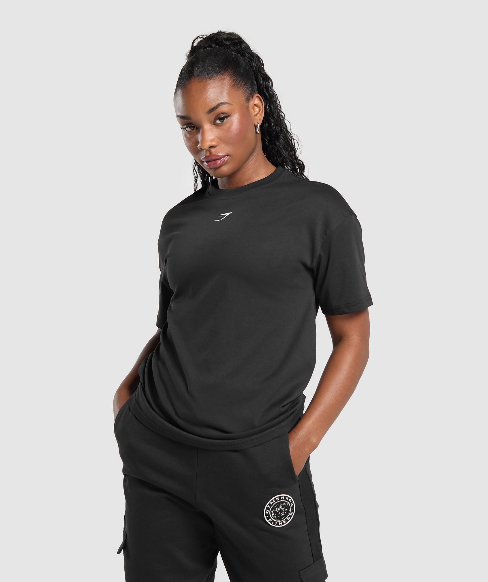 GYMSHARK - Power Oversized T-Shirt