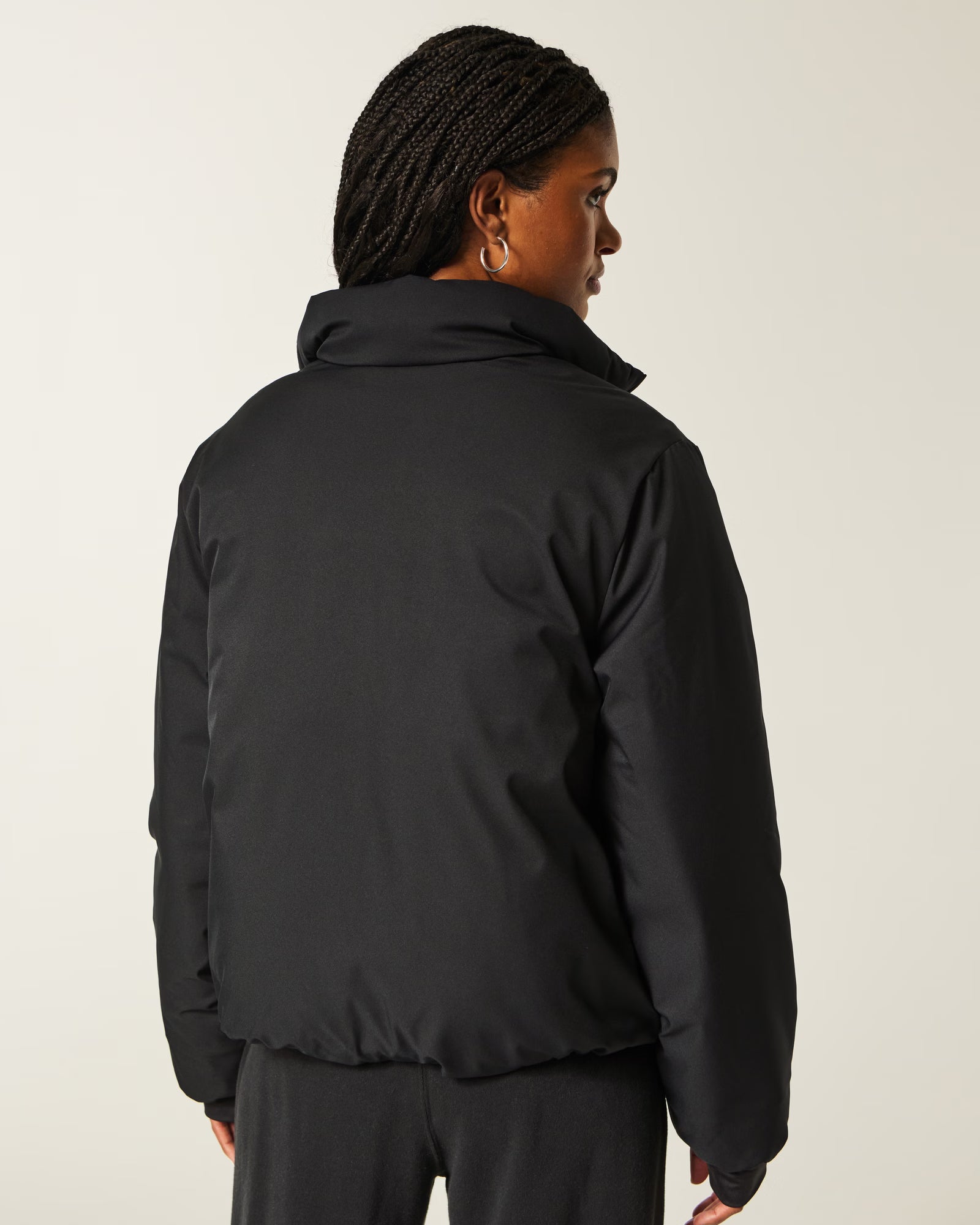 Hollister- Zip-Up Puffer Jacket