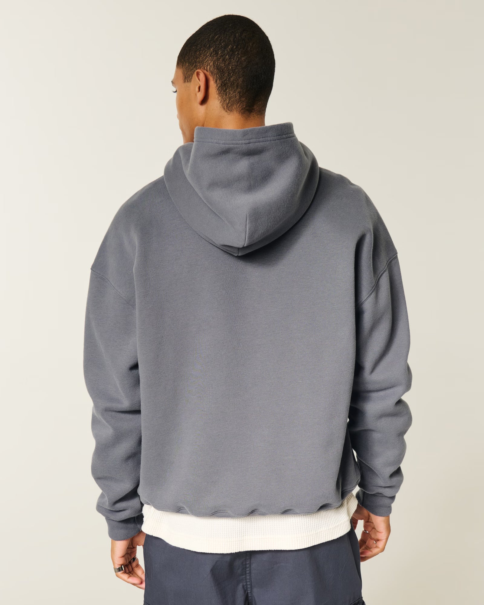 Hollister - Boxy Logo Hoodie