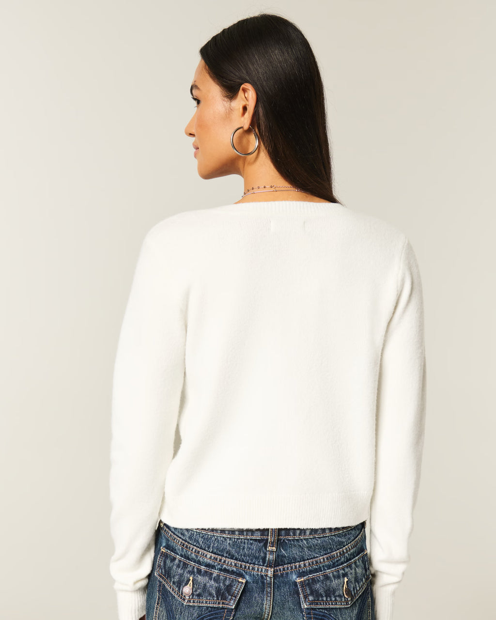 Hollister - Comfy Cloud Crew Cardigan