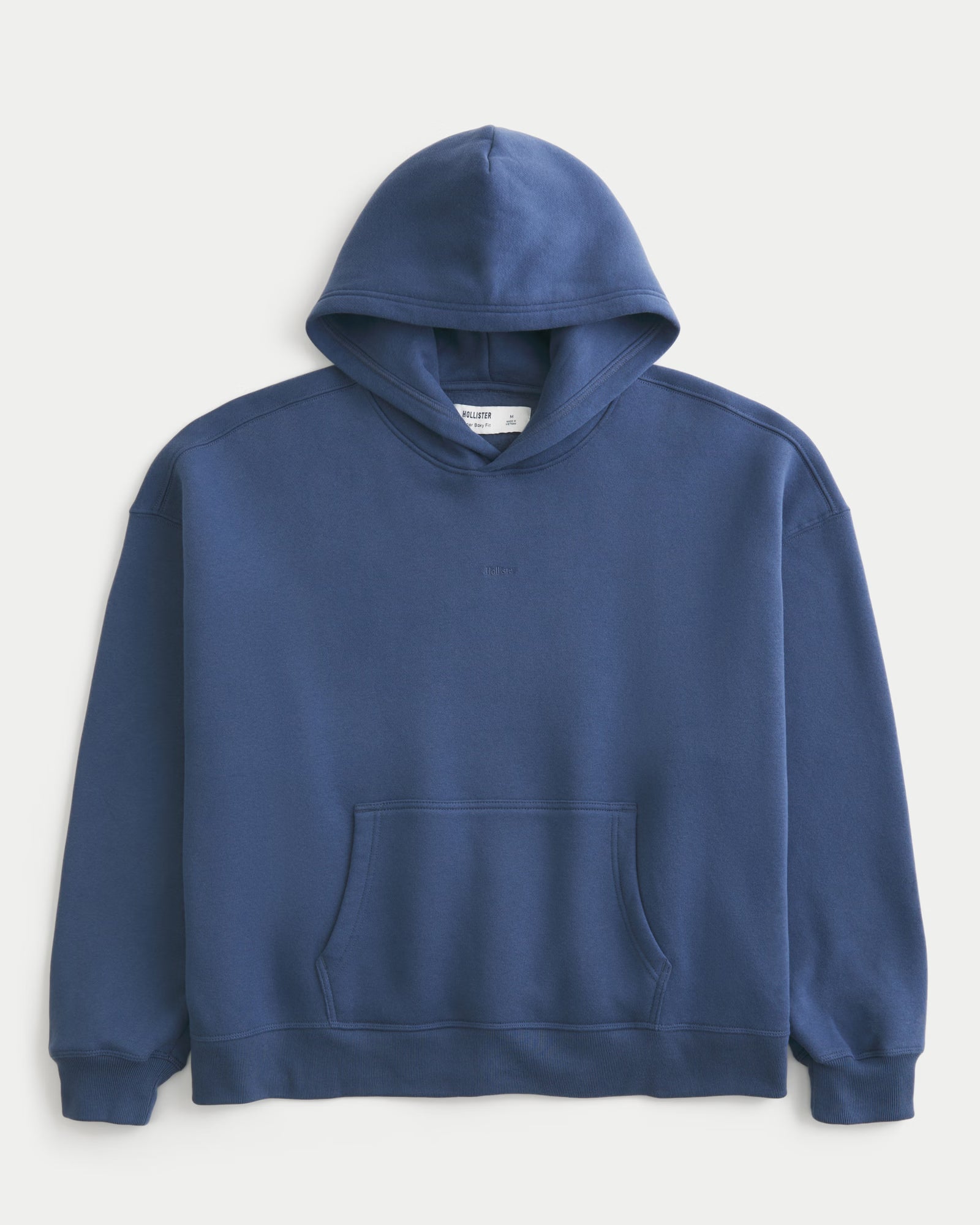 Hollister - Hollister Feel Good Super Boxy Logo Hoodie IMMEDIATE