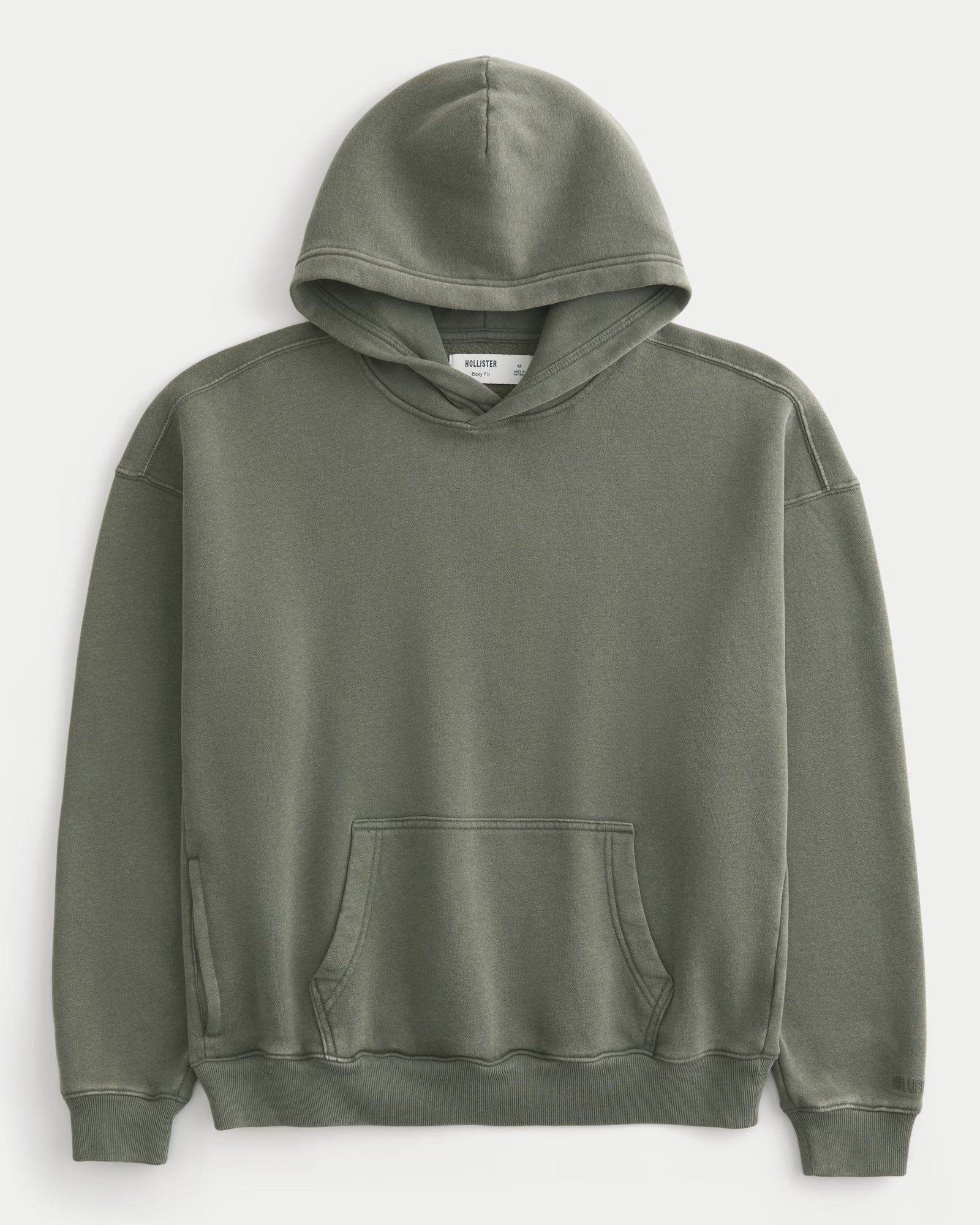 Hollister - Hollister Feel Good Boxy Washed Hoodie IMMEDIATE
