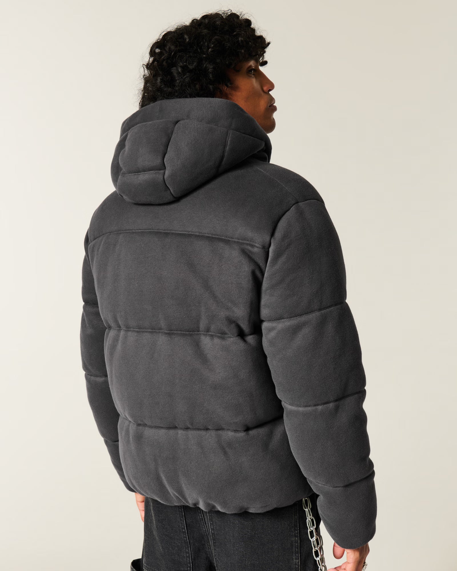 Hollister - Feel Good Fleece Puffer Jacket