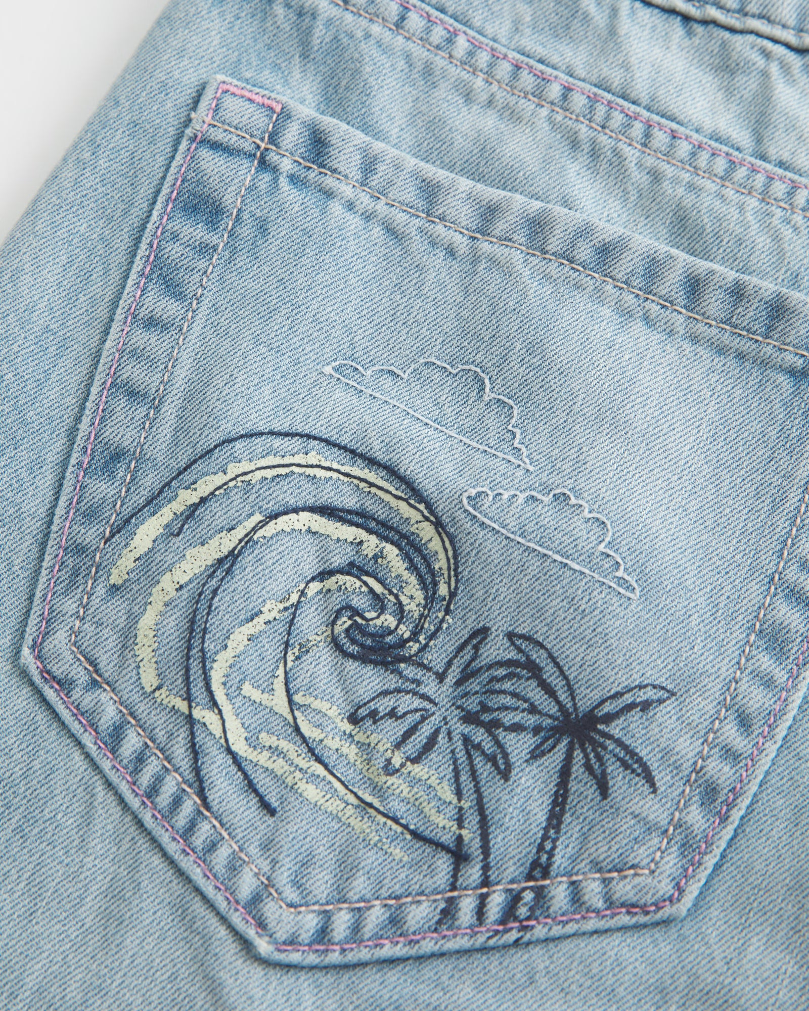 Hollister - Low-Rise Baggy Jeans