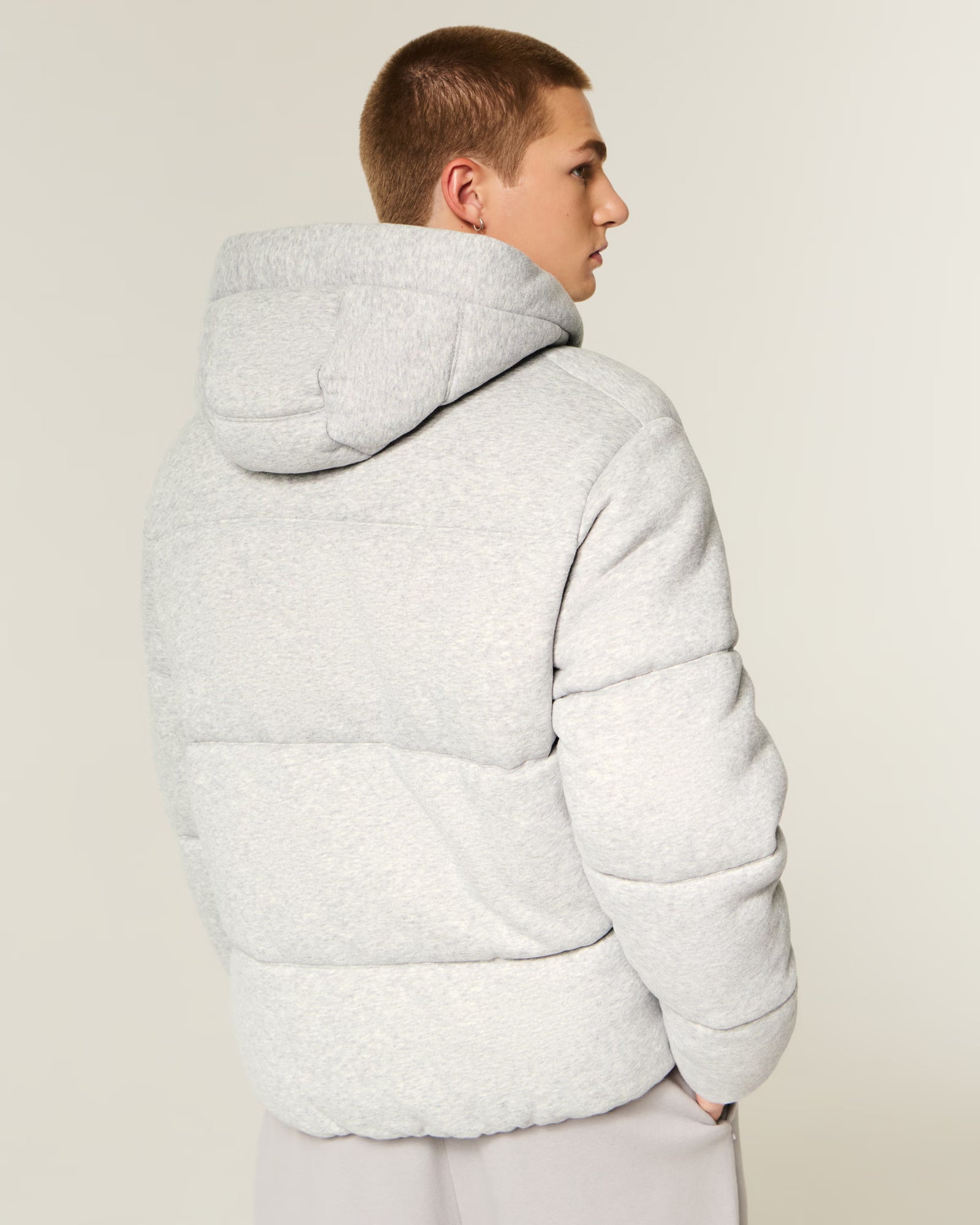 Hollister - Feel Good Fleece Puffer Jacket