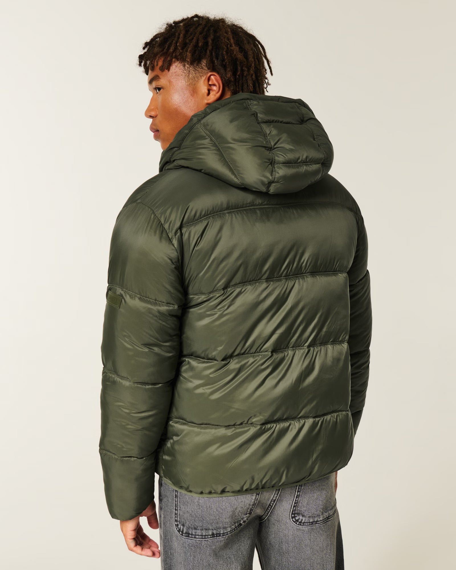 Hollister - Hooded Puffer Jacket IMMEDIATE