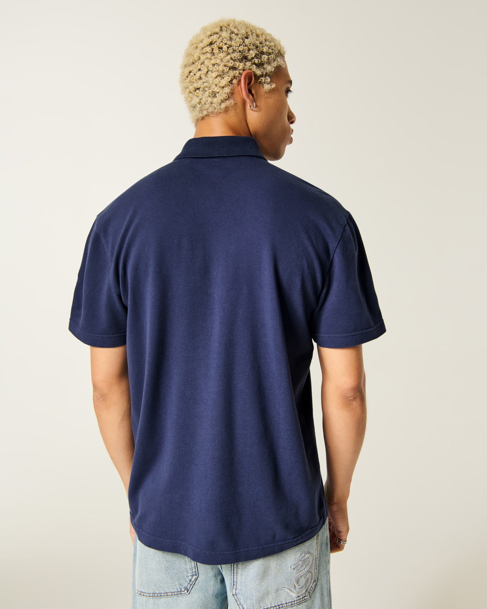 Hollister - Relaxed Striped Polo