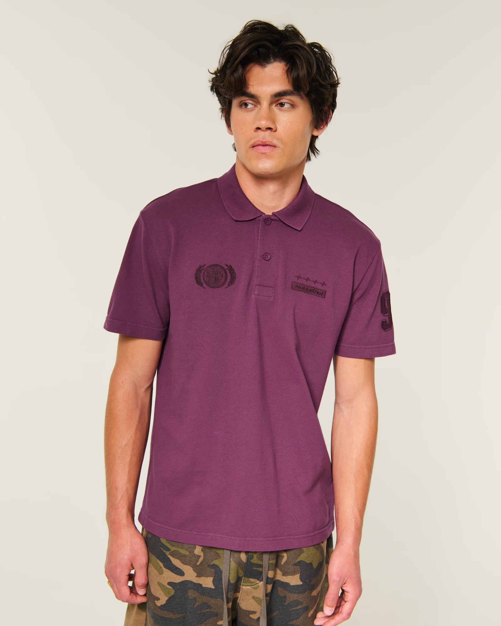 Hollister - Relaxed Striped Polo