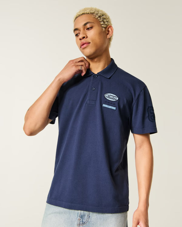 Hollister - Relaxed Striped Polo