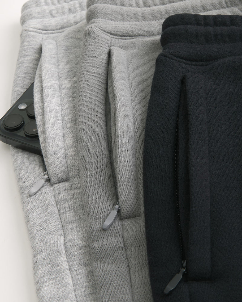Hollister - Relaxed Fleece Jogger 3-Pack