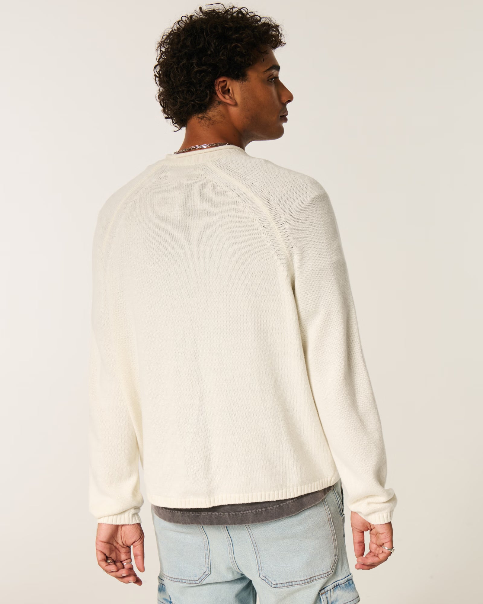 Hollister - Boxy Roll-Neck Crew Sweater