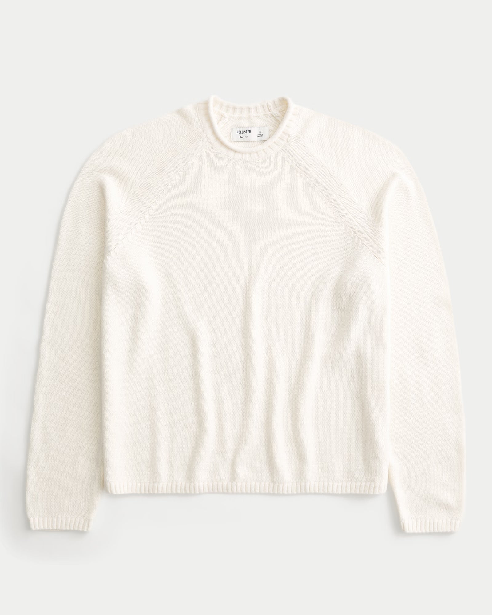 Hollister - Boxy Roll-Neck Crew Sweater