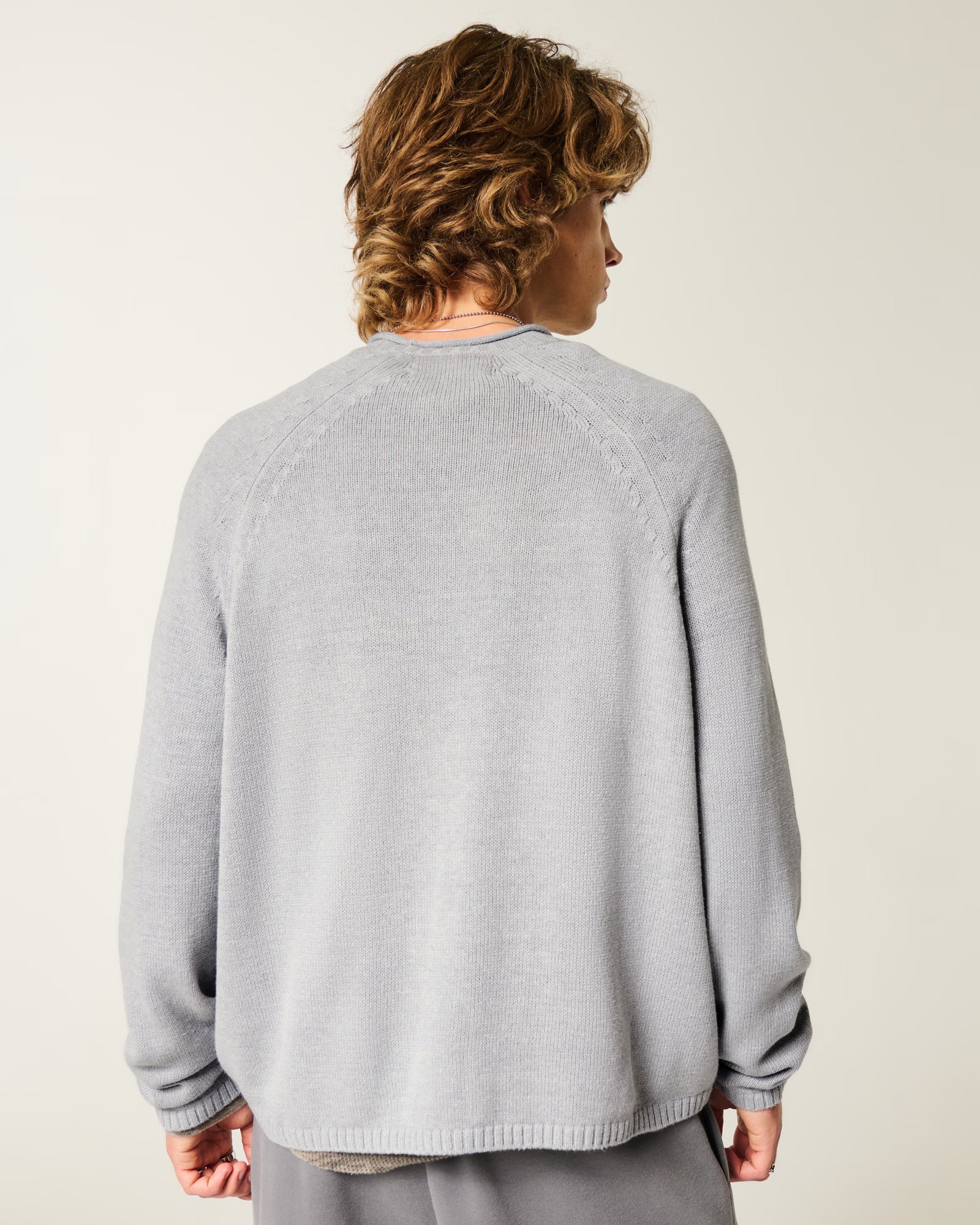 Hollister - Boxy Roll-Neck Crew Sweater