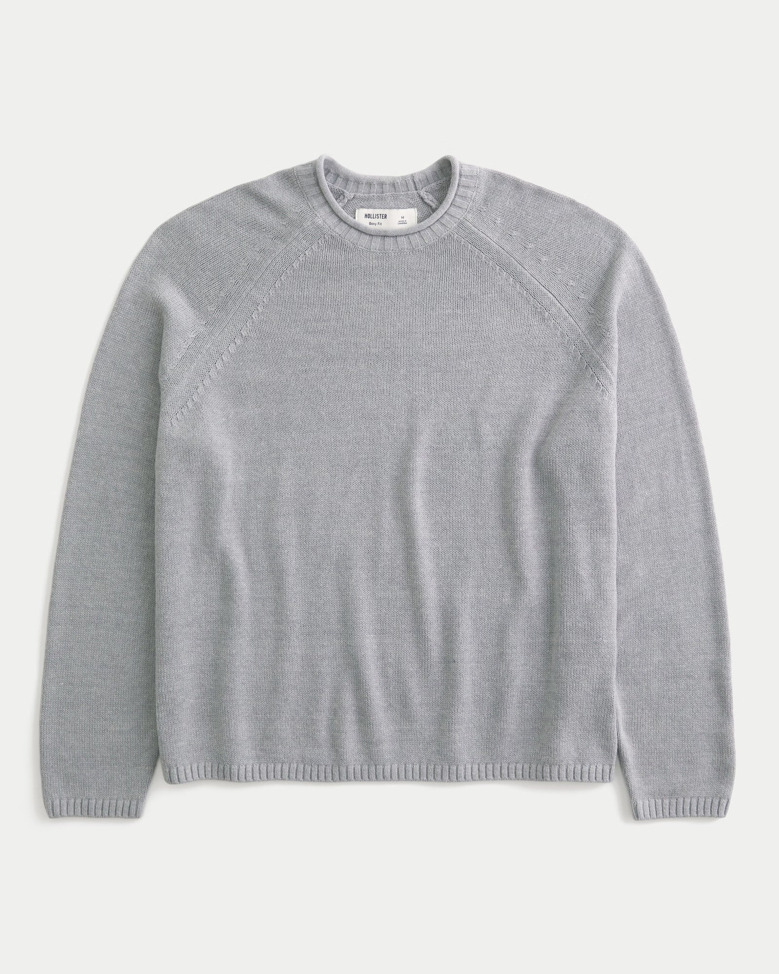 Hollister - Boxy Roll-Neck Crew Sweater