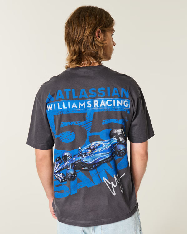 Hollister - Boxy Atlassian Williams Racing Graphic Tee