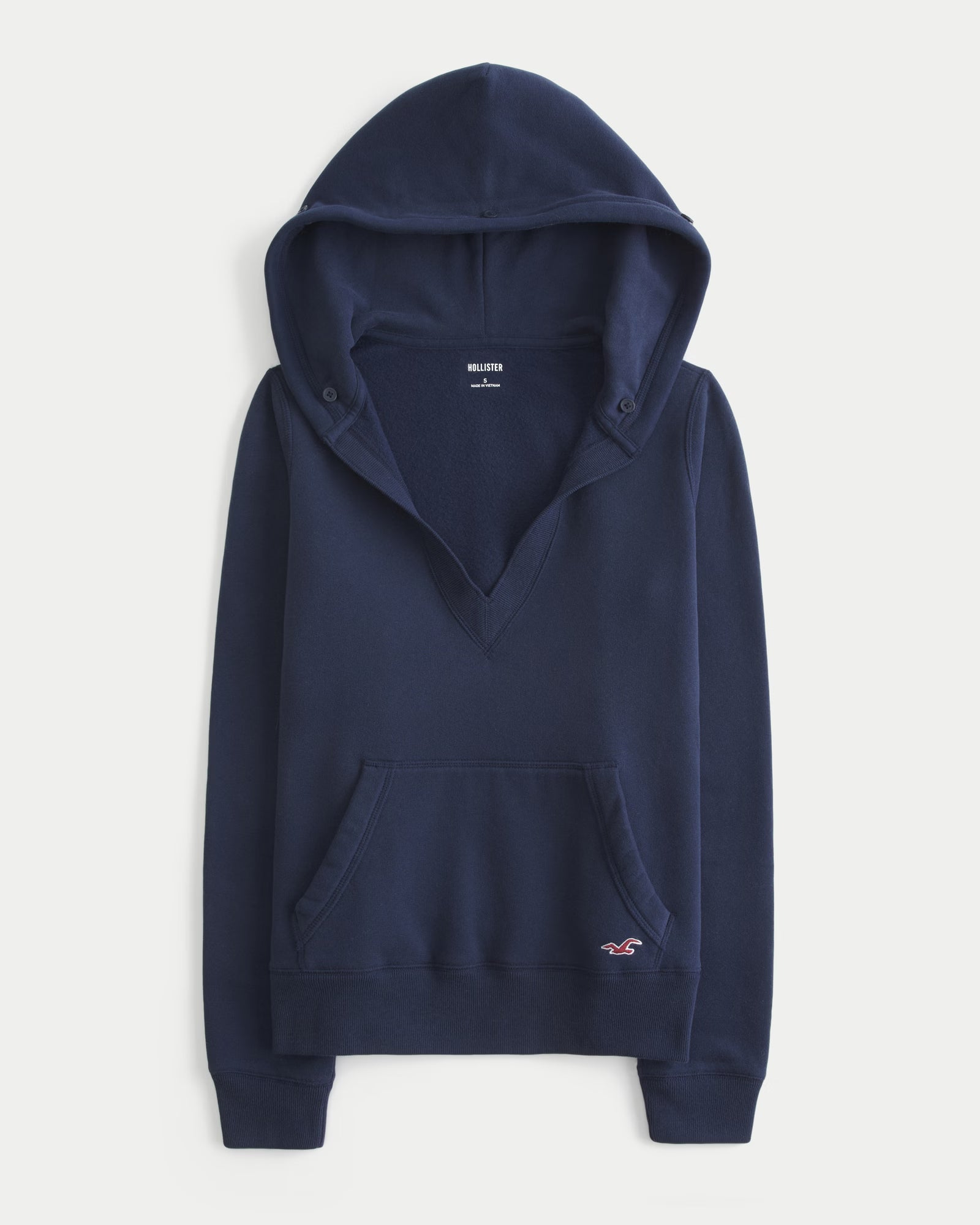 Hollister - V-Neck Hoodie