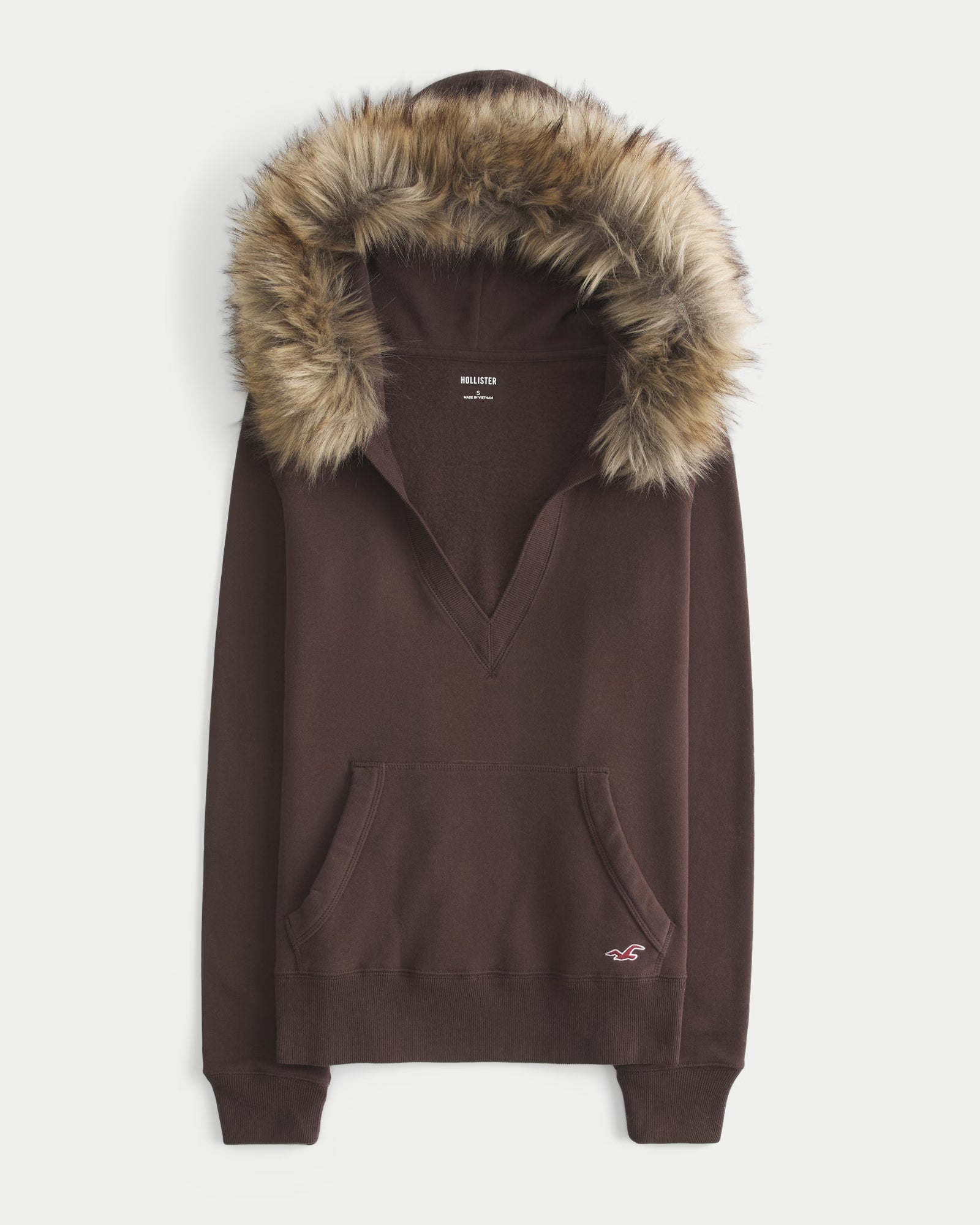 Hollister - V-Neck Hoodie